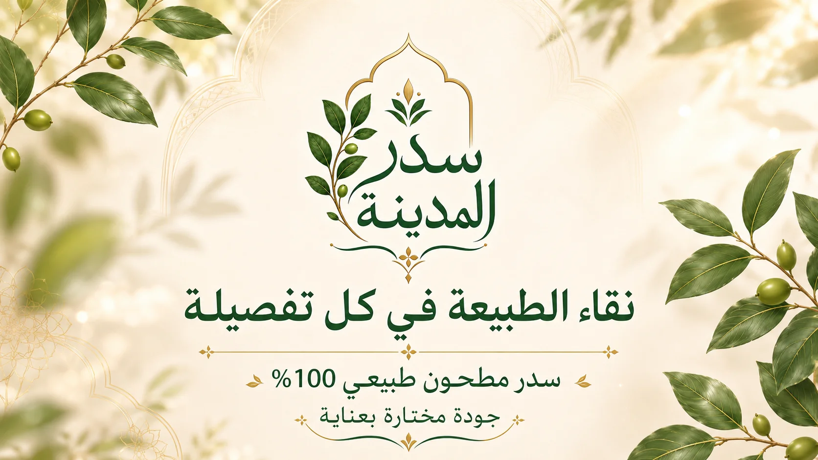 سدر المدينة للشعر والجسم - سدر مطحون ناعم وخشن